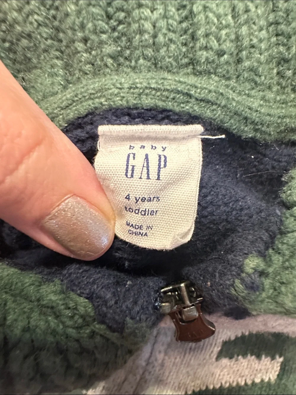 LOT- Baby Gap Sweaters, 3pc Holiday Set, 1 NWT Grey Sweater, 1 long sleeve